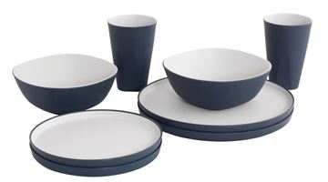 Picture of GALA 2 PERSON DINNER SET NAVY NIGHT